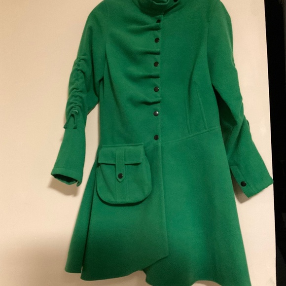Fabulous Katherine Barclay coat in XS Kelly green… - Picture 1 of 6